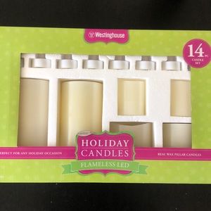 Holiday candle set brand new